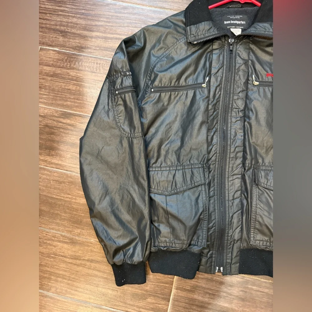Porsche Black Bomber Jacket - Picture 4 of 7